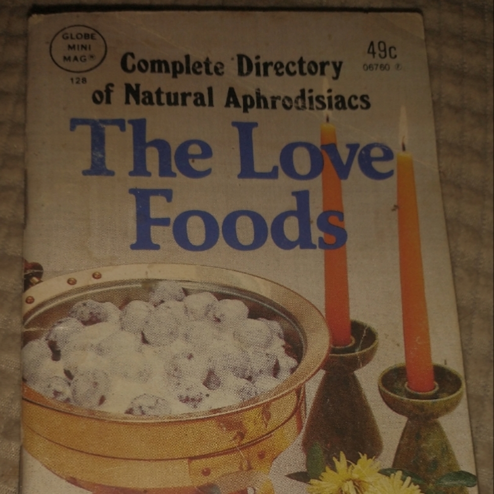 The Love Foods Natural Aphrodisiac Globe mini booklet